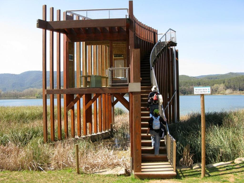Camping Bungalow El Llac De Banyoles Porqueres Eksteriør bilde