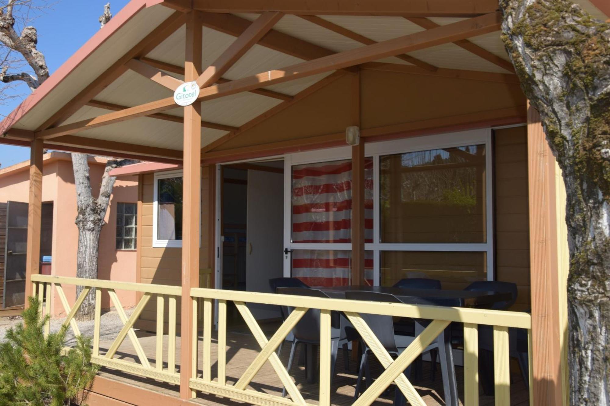 Camping Bungalow El Llac De Banyoles Porqueres Rom bilde